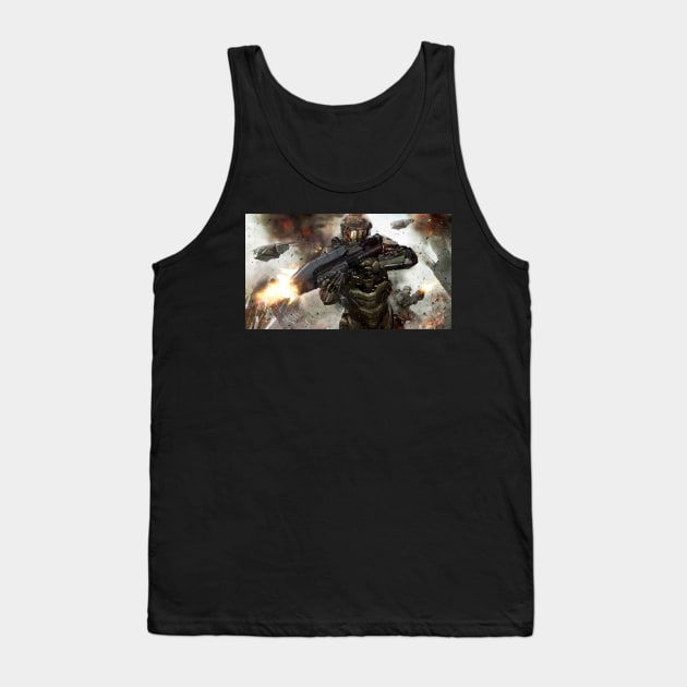 Halo Tank Top by uncannyknack